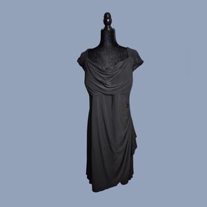 Scarlett Nite Women Plus Size 22 Sexy And Flattering Black Dress.